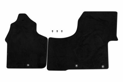 Mochete textile cu trei straturi potrivite pentru Mercedes Sprinter 2006-2018, 2-3 locuri, set de 2 bucăți, negru Performance AutoTuning