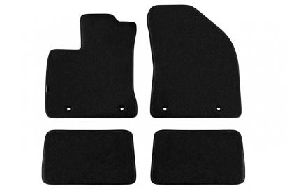 Tălpi textile cu trei straturi, potrivite pentru Lexus CT după 2011, set de 4 bucăți, negre Performance AutoTuning