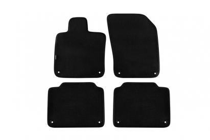 Tălpi textile cu trei straturi, potrivite pentru Volvo S90, V90 după 2016, set de 4 bucăți, negre Performance AutoTuning