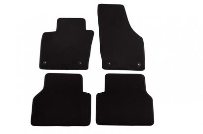 Mochete textile cu trei straturi, potrivite pentru Audi Q3 2011-2018, set de 4 bucăți, negru Performance AutoTuning