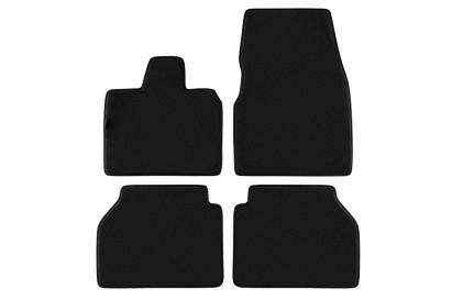 Mochete textile cu trei straturi, potrivite pentru BMW i3 după 2013, set de 4 bucăți, negru Performance AutoTuning