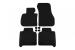 Mochete textile cu trei straturi potrivite pentru BMW Seria 2 F46 GT după 2015, set de 4 bucăți, negru Performance AutoTuning