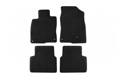 Mochete textile cu trei straturi, potrivite pentru Honda Civic X după 2017, 5 uși, set de 4 bucăți, negru Performance AutoTuning