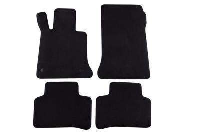 Tălpi textile cu trei straturi potrivite pentru Mercedes GLK X204 2008-2012, set de 4 bucăți, negre Performance AutoTuning