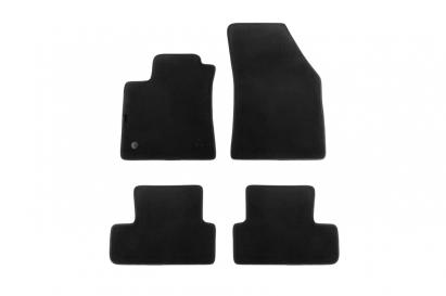 Tăvițe textile cu trei straturi, potrivite pentru Renault Megane 2015-2022, set de 4 bucăți, negre Performance AutoTuning