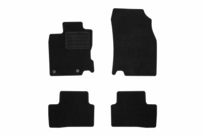 Mochete textile de la Rigum potrivite pentru Renault Kadjar după 2015, set de 4 bucăți, negru Performance AutoTuning
