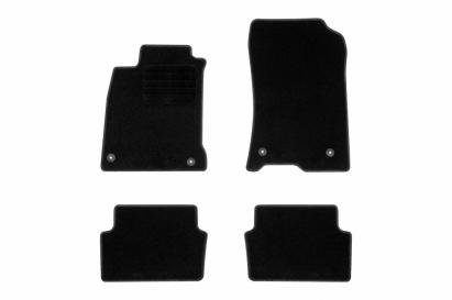 Mochete textile de la Rigum potrivite pentru Renault Laguna hatchback, estate 2007-2015, set de 4 bucăți, negru Performance AutoTuning