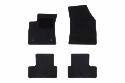 Mochete textile de la Rigum potrivite pentru Renault Megane hatchback după 2016, set de 4 bucăți, negru Performance AutoTuning