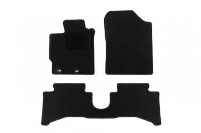 Mochete textile de la Rigum potrivite pentru Toyota Yaris Hybrid după 2012, set de 3 piese, negru Performance AutoTuning