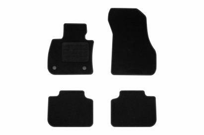 Mochete textile de la Rigum potrivite pentru BMW X1 F48 după 2015, set de 4 bucăți, negru Performance AutoTuning