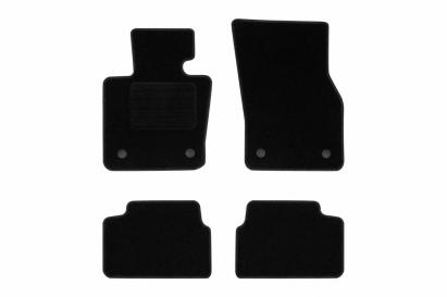 Mochete textile de la Rigum potrivite pentru Mini Cooper cu 5 uși după 2013, set de 4 bucăți, negru Performance AutoTuning