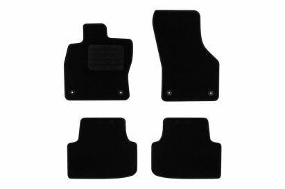 Mochete textile de la Rigum potrivite pentru Seat Cupra Formentor după 2020, set de 4 bucăți, negru Performance AutoTuning