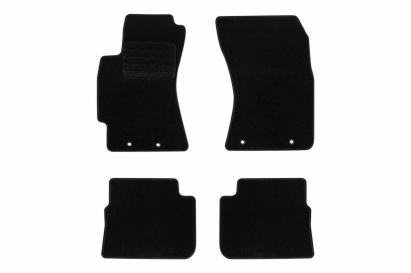 Mochete textile de la Rigum potrivite pentru Subaru Forester 2008-2013, set de 4 bucăți, negru Performance AutoTuning