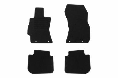 Mochete textile de la Rigum potrivite pentru Subaru Forester 2013-2018, set de 4 bucăți, negru Performance AutoTuning