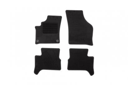 Mochete textile de la Rigum potrivite pentru Skoda Citigo e-iV după 2020, set de 4 bucăți, negru Performance AutoTuning