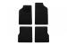 Mochete textile de la Rigum potrivite pentru Skoda Favorit 1988-1995, set de 4 bucăți, negru Performance AutoTuning