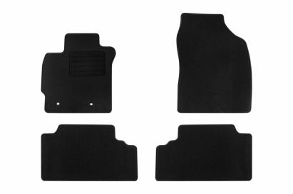 Mochete textile de la Rigum potrivite pentru Toyota Auris 2006-2013, Corolla E140 2007-2013, set de 4 bucăți, negru Performance AutoTuning