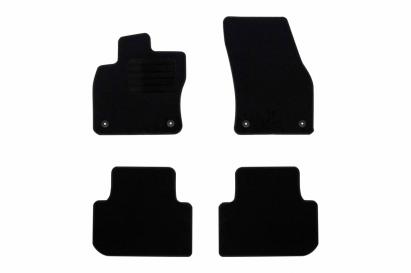 Mochete textile de la Rigum potrivite pentru Volkswagen Tiguan după 2016, set de 4 bucăți, negru Performance AutoTuning