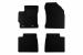 Mochete textile de la Rigum potrivite pentru Toyota Corolla E170 2013-2019, set de 4 bucăți, negru Performance AutoTuning