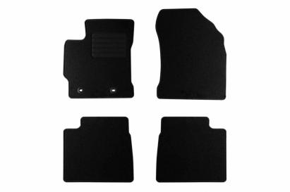 Mochete textile de la Rigum potrivite pentru Toyota Corolla E170 2013-2019, set de 4 bucăți, negru Performance AutoTuning