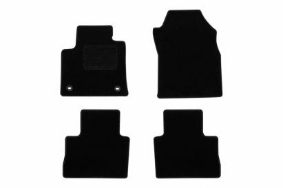 Mochete textile de la Rigum potrivite pentru Toyota RAV4 după 2019 cu transmisie manuală, set de 4 bucăți, negru Performance AutoTuning