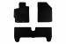 Mochete textile de la Rigum potrivite pentru Toyota Yaris 2006-2012, set de 4 bucăți, negru Performance AutoTuning