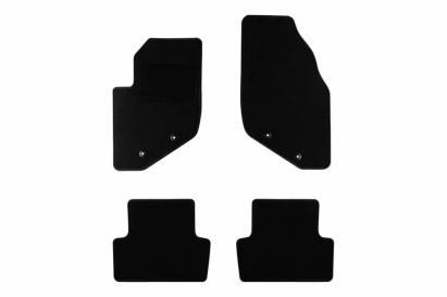 Mochete textile de la Rigum potrivite pentru Volvo V70 2001-2008, set de 4 piese, negru Performance AutoTuning