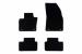 Mochete textile de la Rigum potrivite pentru Volvo XC40 după 2018, set de 4 bucăți, negru Performance AutoTuning