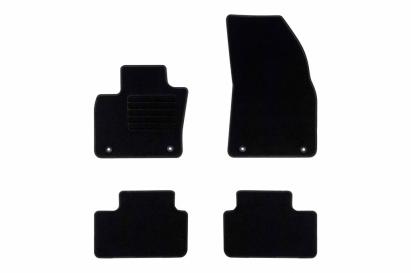 Mochete textile de la Rigum potrivite pentru Volvo XC40 după 2018, set de 4 bucăți, negru Performance AutoTuning