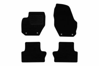 Mochete textile de la Rigum potrivite pentru Volvo XC60 2008-2017, set de 4 bucăți, negru Performance AutoTuning