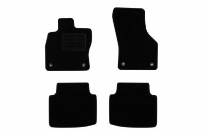 Mochete textile de la Rigum potrivite pentru Volkswagen Arteon după 2017, set de 4 piese, negru Performance AutoTuning