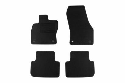 Mochete textile de la Rigum potrivite pentru Volkswagen Golf VII Sportsvan 2014-2019, set de 4 bucăți, negru Performance AutoTuning