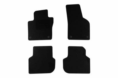Mochete textile de la Rigum potrivite pentru Volkswagen Jetta 2010-2018, set de 4 bucăți, negru Performance AutoTuning