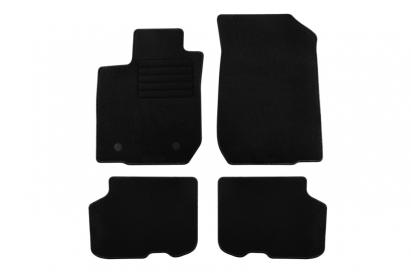 Mochete textile de la Rigum potrivite pentru Dacia Logan 2012-2019, set de 4 bucăți, negru Performance AutoTuning