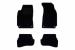 Mochete textile de la Rigum potrivite pentru Volkswagen Passat B5 1997-2005, set de 4 bucăți, negru Performance AutoTuning