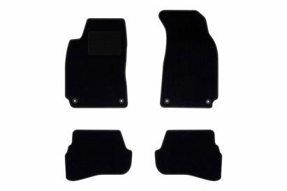 Mochete textile de la Rigum potrivite pentru Volkswagen Passat B5 1997-2005, set de 4 bucăți, negru Performance AutoTuning