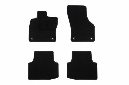 Mochete textile de la Rigum potrivite pentru Volkswagen Passat B8 după 2014, set de 4 bucăți, negru Performance AutoTuning