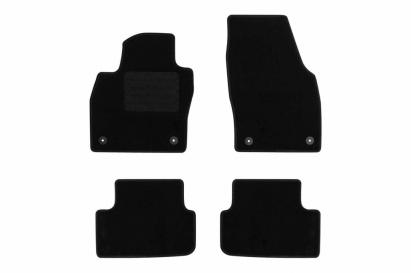Mochete textile de la Rigum potrivite pentru Volkswagen T-Cross după 2019, set de 4 bucăți, negru Performance AutoTuning