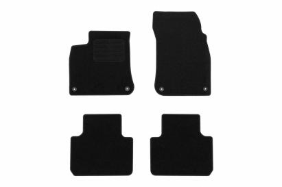 Mochete textile de la Rigum potrivite pentru Porsche Cayenne după 2018, set de 4 bucăți, negru Performance AutoTuning