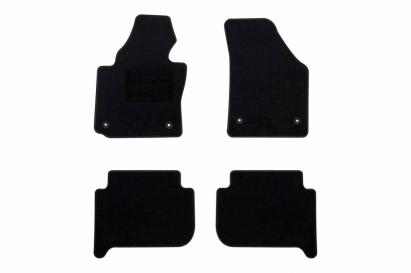 Mochete textile de la Rigum potrivite pentru Volkswagen Touran 2003-2015, set de 4 bucăți, negru Performance AutoTuning