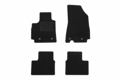 Mochete textile de la Rigum potrivite pentru Renault Arkana după 2021, set de 4 bucăți, negru Performance AutoTuning