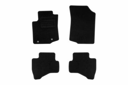 Mochete textile de la Rigum potrivite pentru Citroen C1 după 2014, set de 4 piese, negru Performance AutoTuning