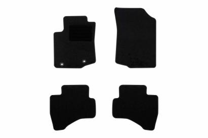Mochete textile de la Rigum potrivite pentru Toyota Aygo după 2014, set de 4 bucăți, negru Performance AutoTuning
