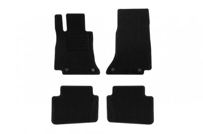 Mochete textile de la Rigum potrivite pentru Mercedes C class W206 după 2021, set de 4 piese, negru Performance AutoTuning