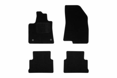 Mochete textile de la Rigum potrivite pentru Dacia Jogger după 2022, set de 4 bucăți, negru Performance AutoTuning