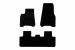 Mochete textile de la Rigum potrivite pentru Tesla Model Y 2020-2025, set de 3 piese, negru Performance AutoTuning