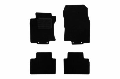 Mochete textile de la Rigum potrivite pentru Renault Koleos după 2017, set de 4 bucăți, negru Performance AutoTuning