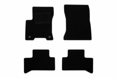 Mochete textile de la Rigum potrivite pentru Mercedes EQA după 2022, set de 4 bucăți, negru Performance AutoTuning