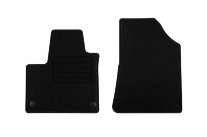 Mochete textile de la Rigum potrivite pentru Renault Kangoo E-tech Van după 2021, cu 2 locuri, set de 2 bucăți, negru Performance AutoTuning