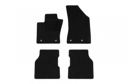 Mochete textile de la Rigum potrivite pentru Jeep Compass 4Xe după 2017, set de 4 bucăți, negru Performance AutoTuning